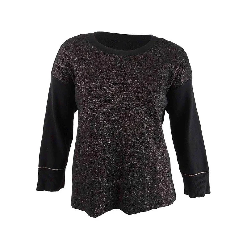 Anne Klein Women's Lurex Shimmer Sweater