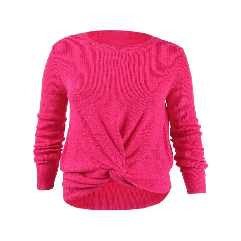 DKNY Women's Twist-Hem Sweater