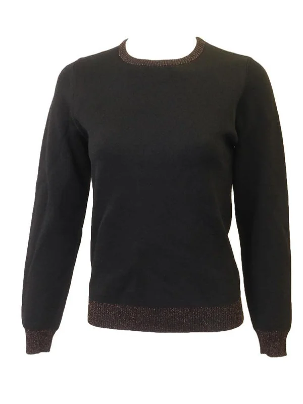 Kathie K Sparkle Trim Sweater