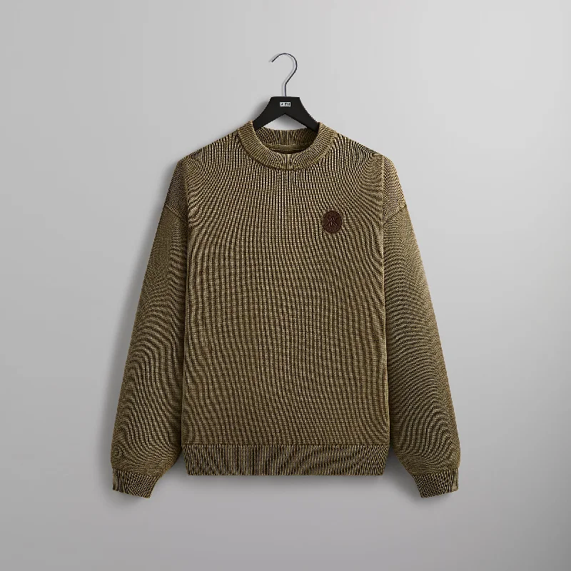 Kith Garment Dyed Lewis Sweater - Palomino