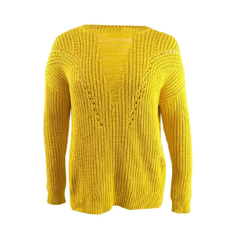 RACHEL Rachel Roy Women's Textured Sweater