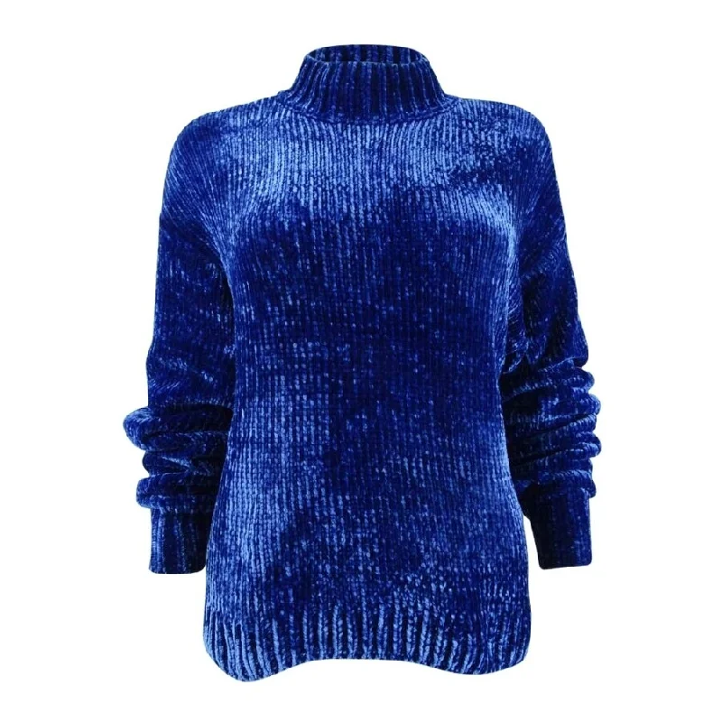 Sanctuary Women's Chenille Mock-Neck Sweater