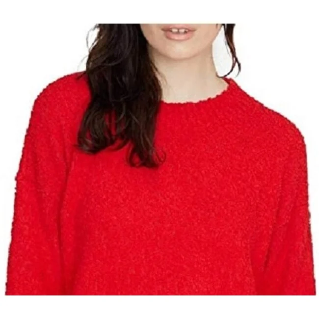 Sanctuary Women's Teddy Sweater Bright Red Size Small