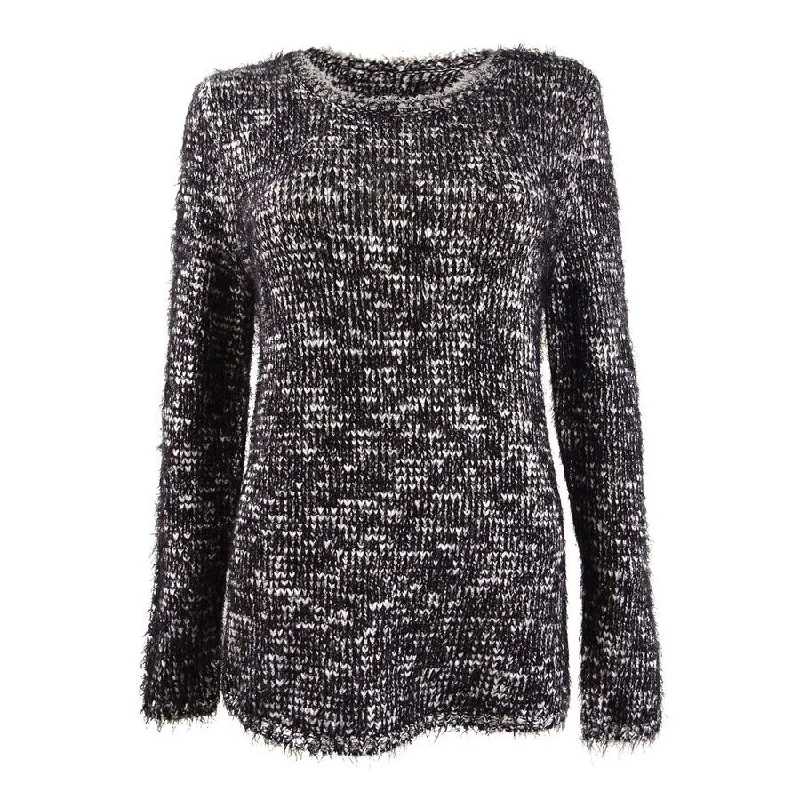 Style & Co. Women's Marled Eyelash-Texture Sweater