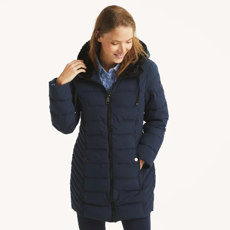 Nautica Womens Puffer Jacket