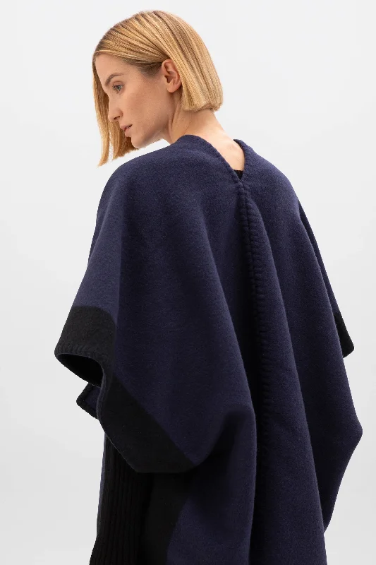 Blanket Stitched Cape