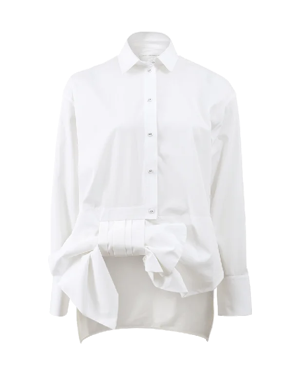 Assymetrical Bow Shirt