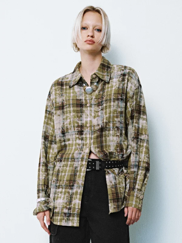 Plaid Long Sleeve Shirts