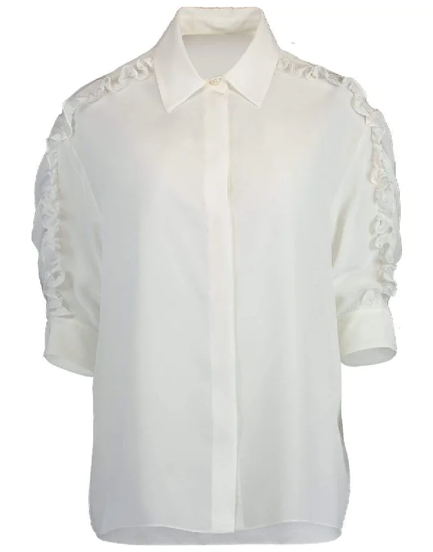 Ruffle Sleeve Shirt